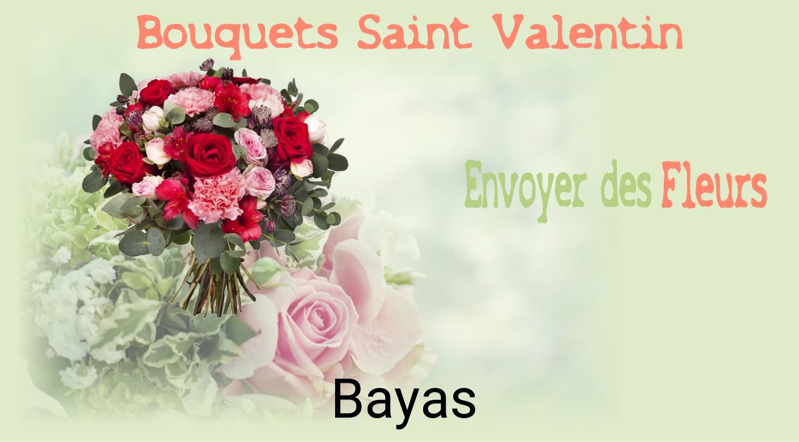 Roses de Saint-Valentin livrées à Bayas